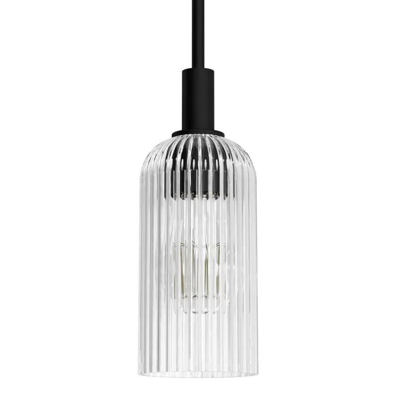 Beverly Glen One Light Pendant Matte Black