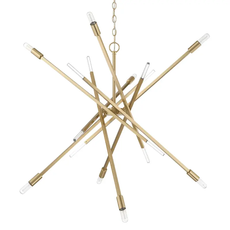 Vicontessa Eight Light Chandelier Alturas Gold