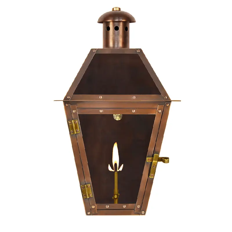 Arcadia 18" Natural Gas Pre-lit Outdoor Wall Sconce