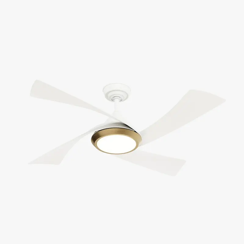 Vespucci 52"Ceiling Fan Fresh White