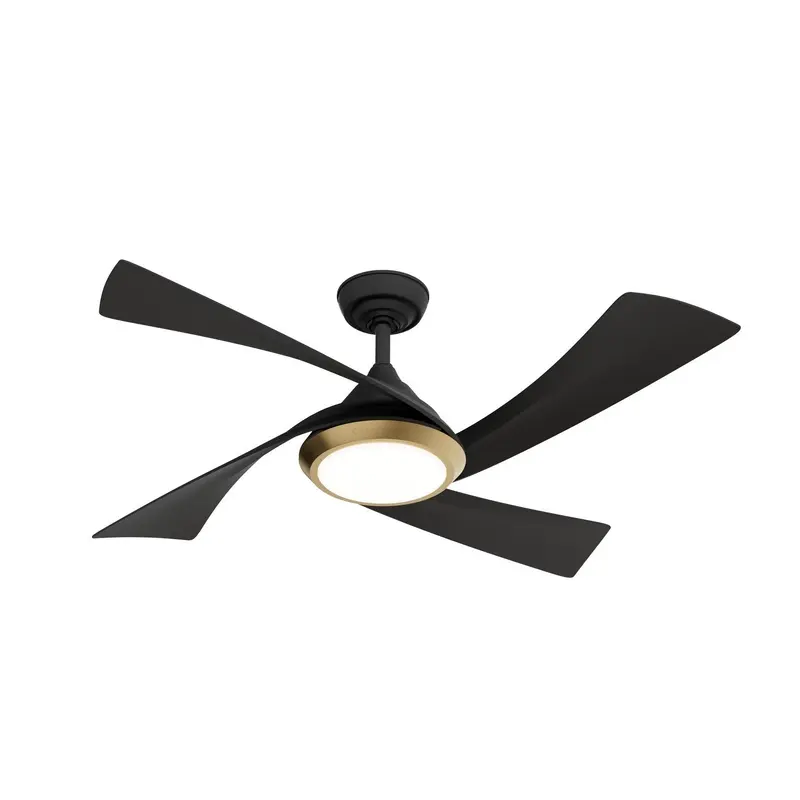 Vespucci 52"Ceiling Fan Matte Black