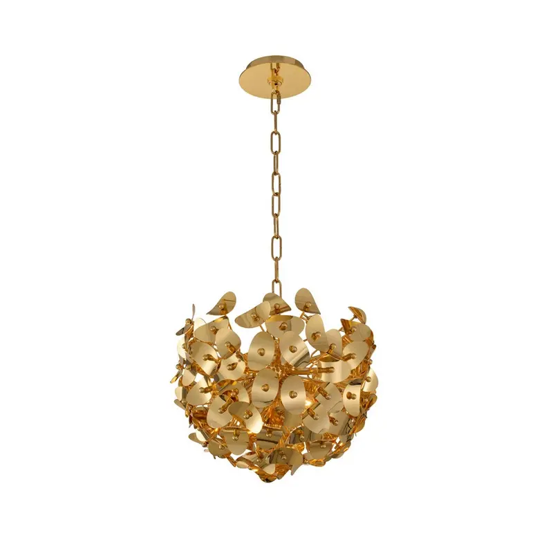 Aster Three Light Pendant Gold