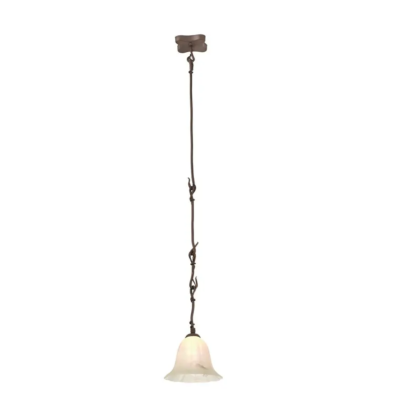 Vine One Light Mini Pendant Bark