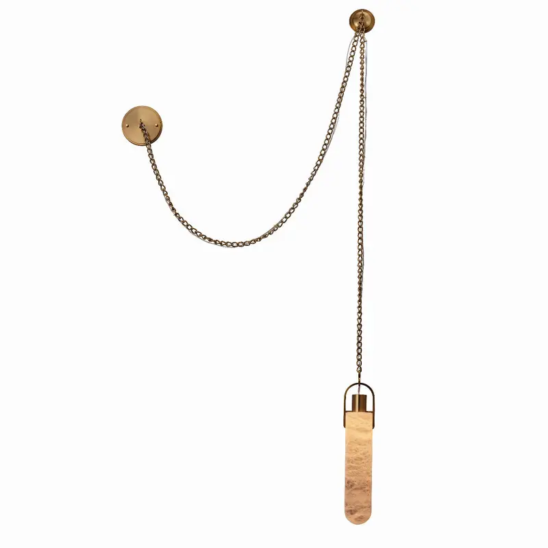Flint LED Convertible Sconce/Pendant Winter Brass