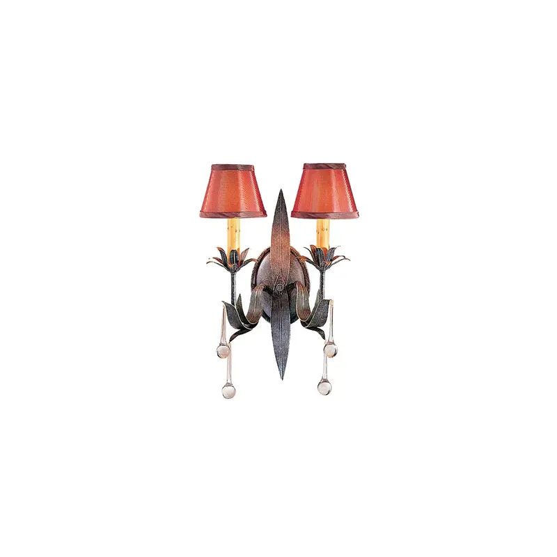 Slenderleaf Two Light Wall Sconce
