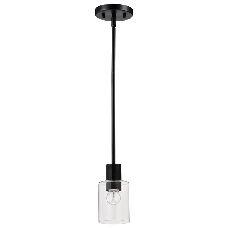 Clarksville Mini Pendant Matte Black