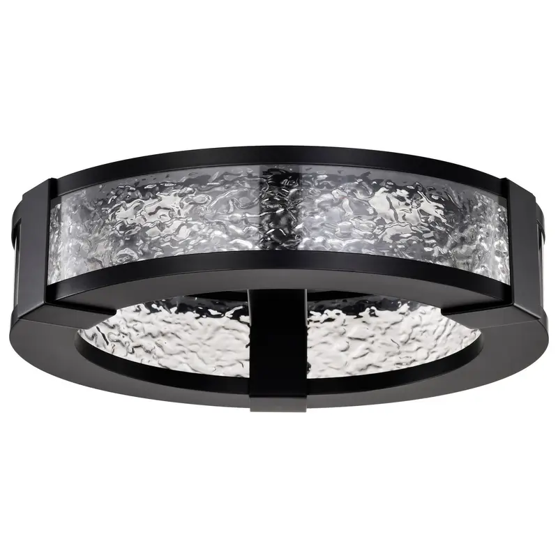 Darrow LED Flush Mount Matte Black