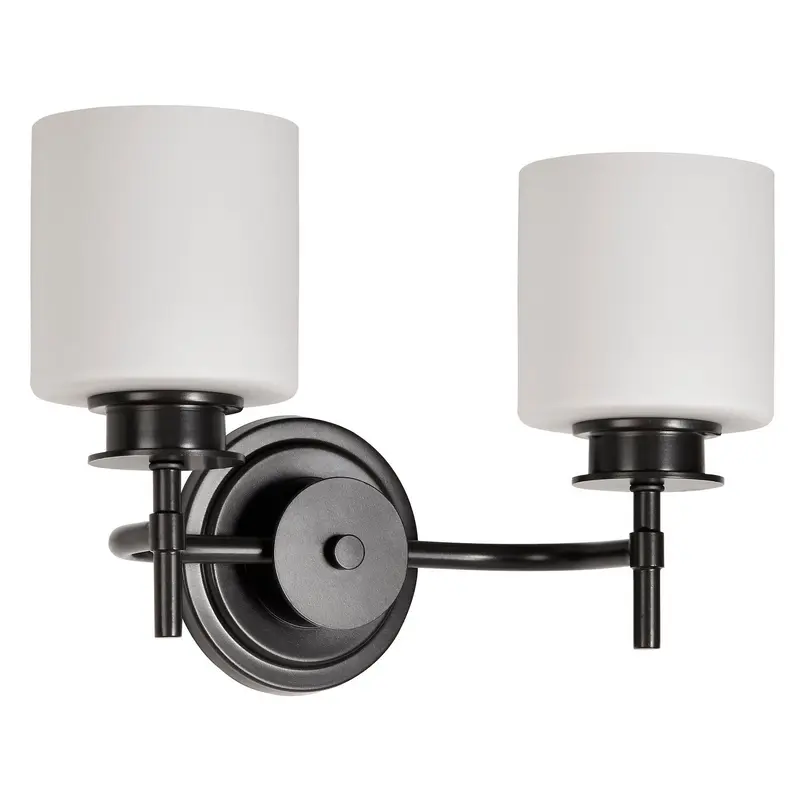 Warren Two Light Vanity Gun Metal