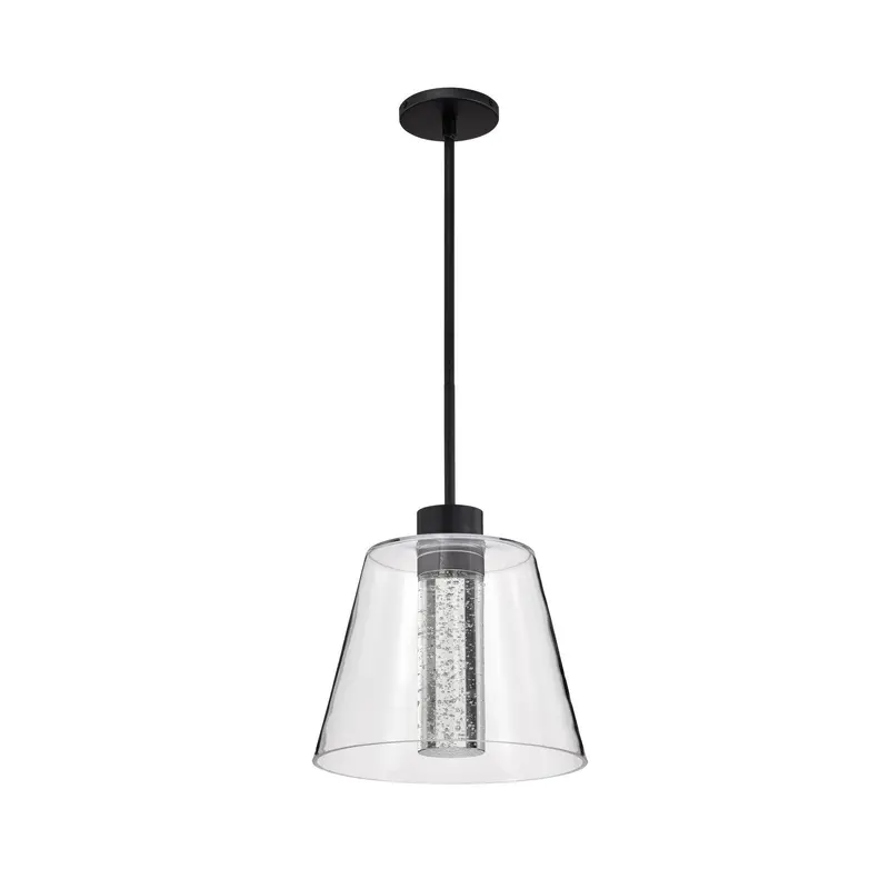 Aura LED Pendant Matte Black