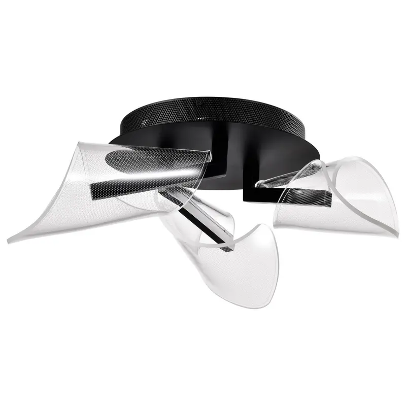 Sedona LED Flush Mount Matte Black