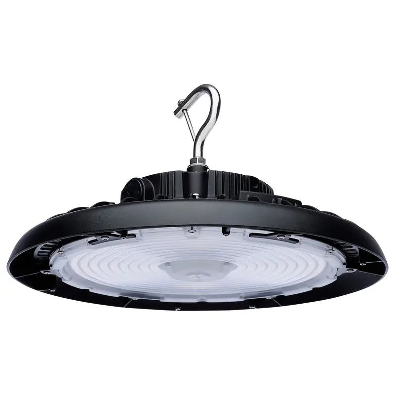 LED UFO Highbay Cct & Watt Adj Black