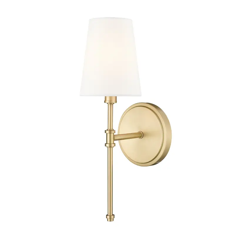 Adorra One Light Wall Sconce Vintage Brass