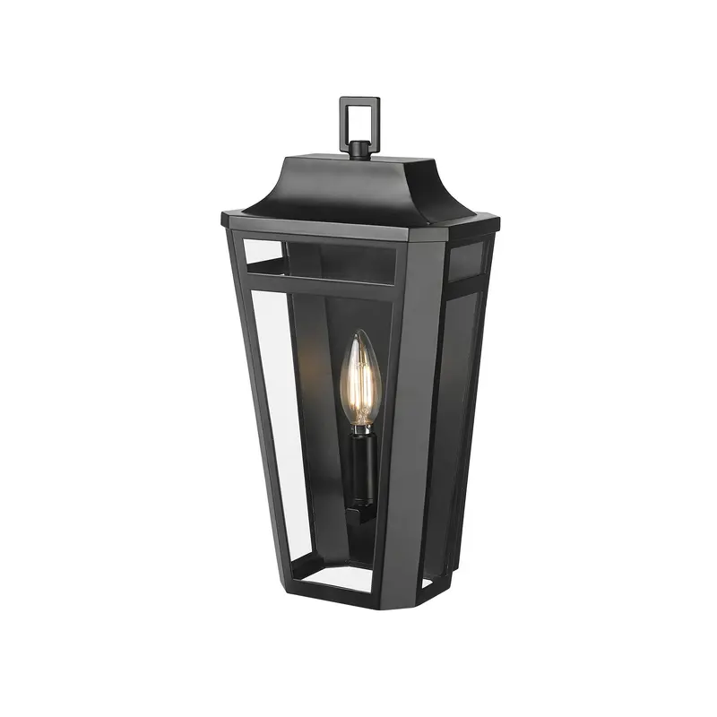 Sumerlin One Light Outdoor Wall Sconce Powder Coated Black