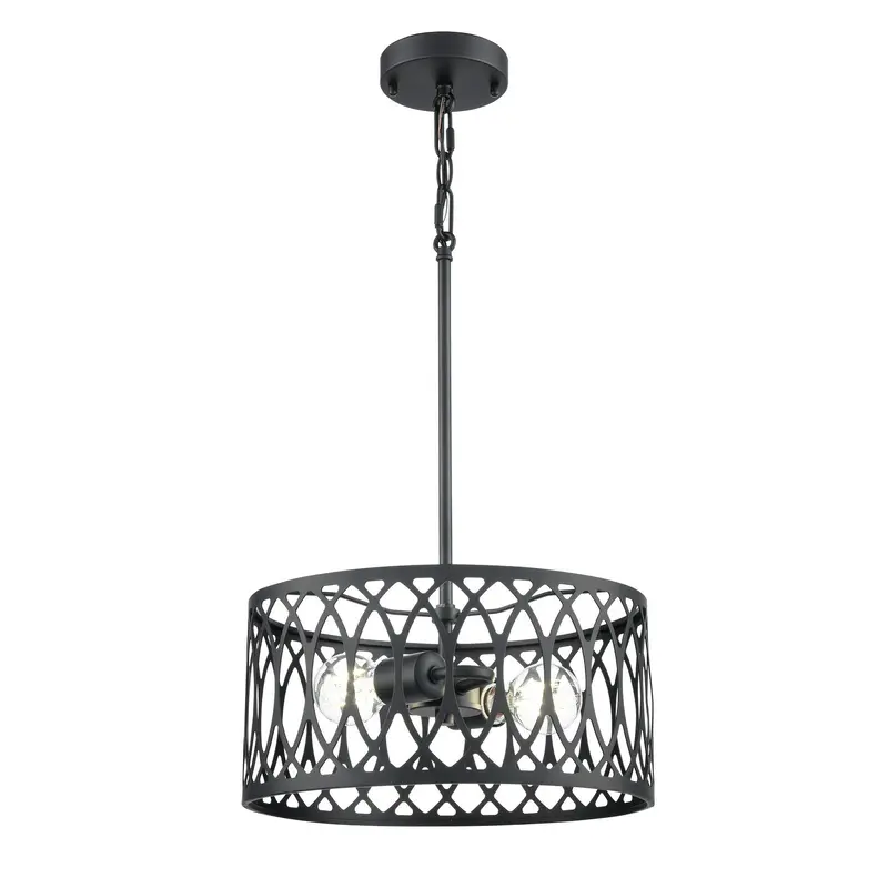 Arelyn Two Light Pendant Matte Black