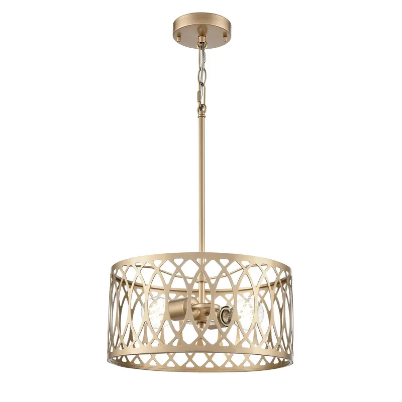 Arelyn Two Light Pendant Painted Modern Gold