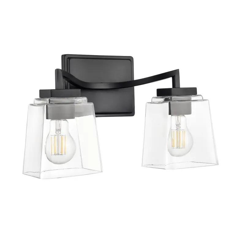 Avenna Two Light Vanity Matte Black