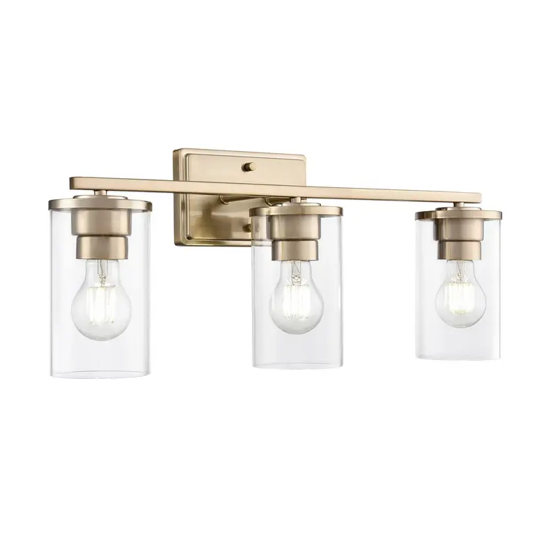 Verlana Three Light Vanity Modern Gold