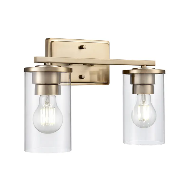 Verlana Two Light Vanity Modern Gold