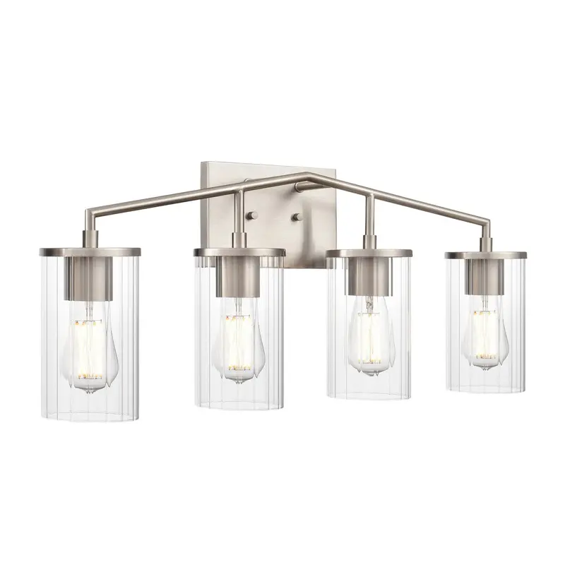 Beverlly Four Light Vanity Brushed Nickel