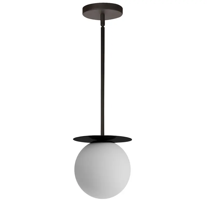 Burlat One Light Pendant White