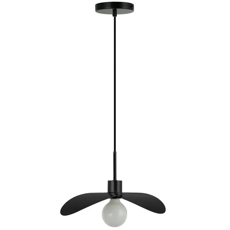 Christobel One Light Pendant Matte Black