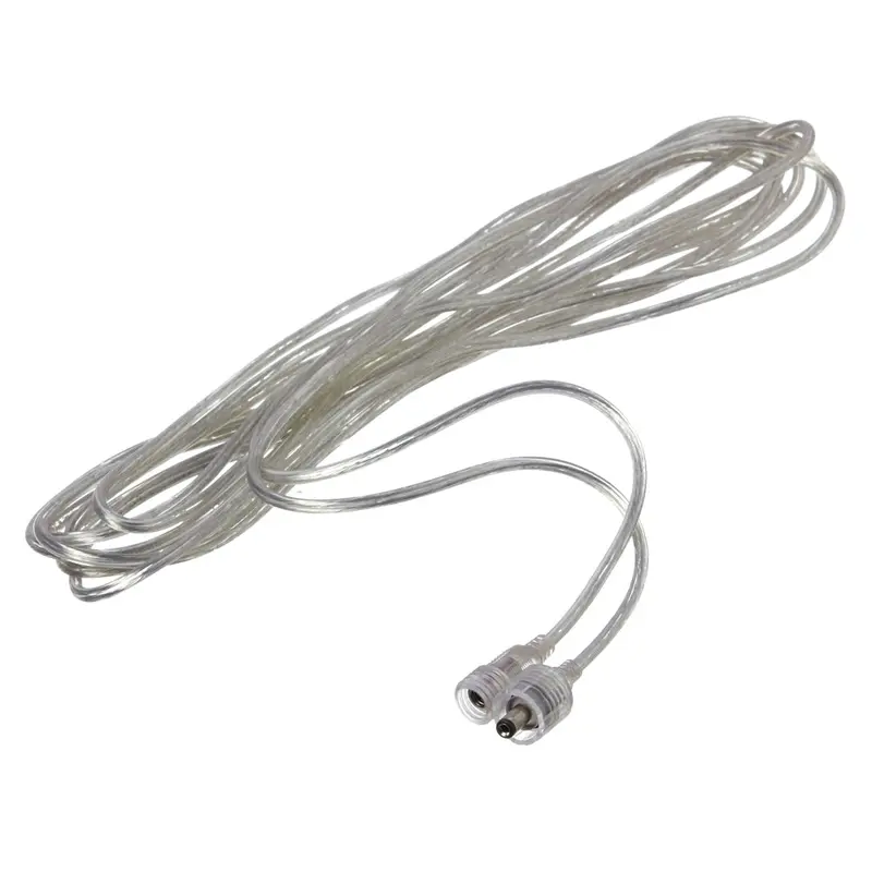 LED 15FT Extension Cable for Waterproof Tape Clear
