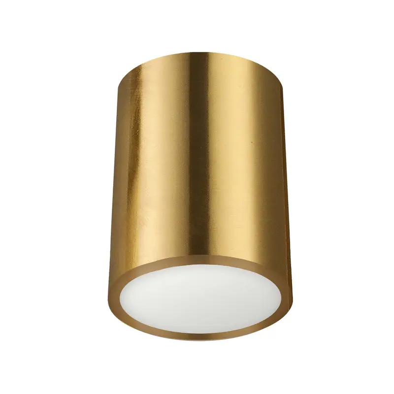 Echo LED Flush Mount Aged Brass