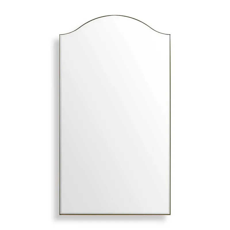 Mallorca Mirror Brushed Brass