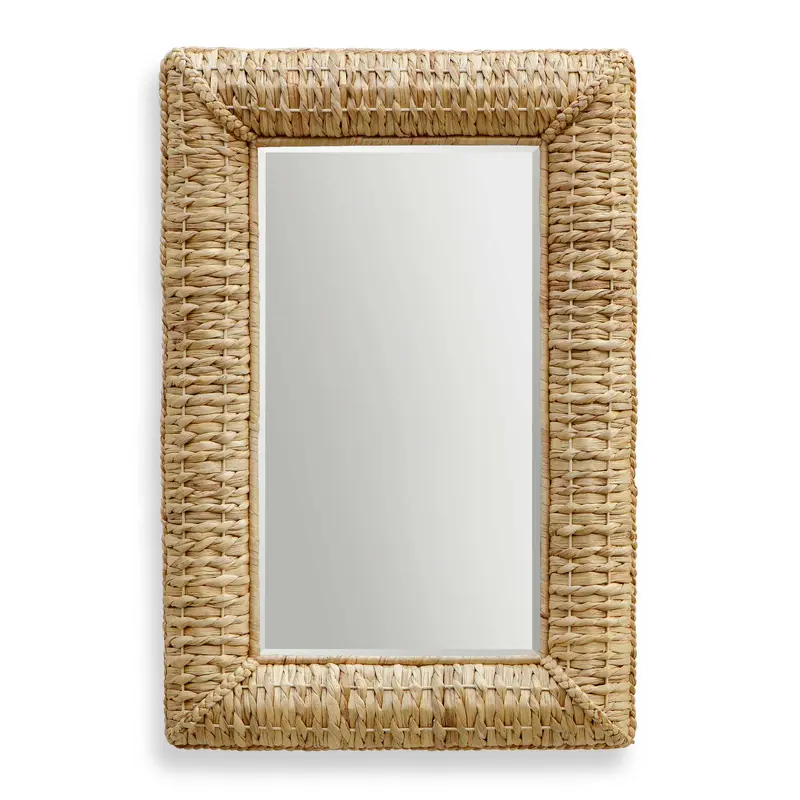 Twisted Seagrass Mirror