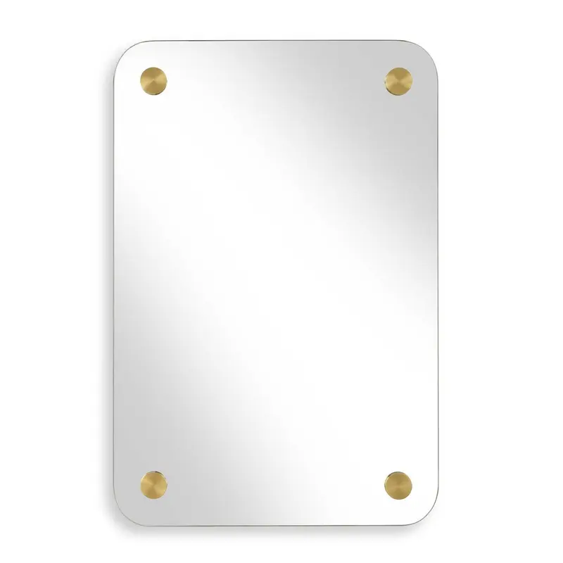 Hamrick Mirror Brass