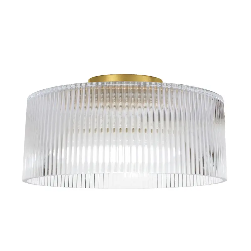 Nadine One Light Flush Mount Clear