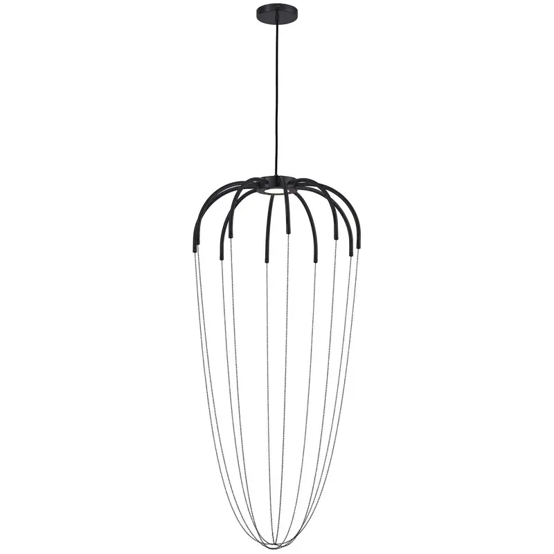 Perla LED Pendant Matte Black