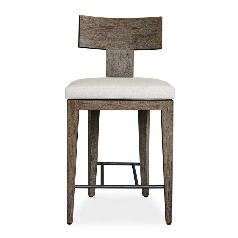 Cellini Counter Stool Weathered Gray