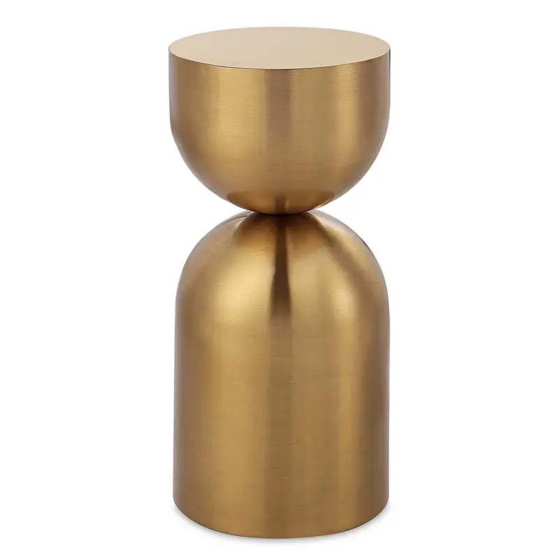 Golden Vessel Accent Table