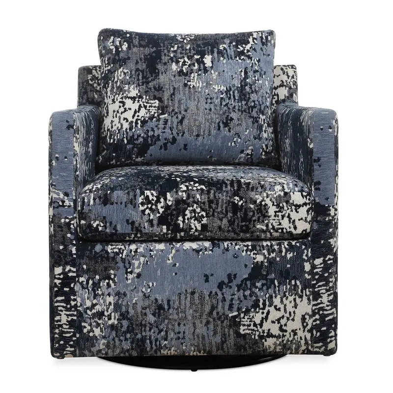 Tisdell Chair White, Gray, And Indigo