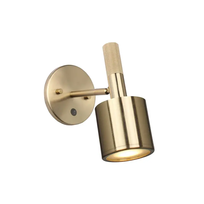 Rhoswen One Light Wall Sconce Aged Brass