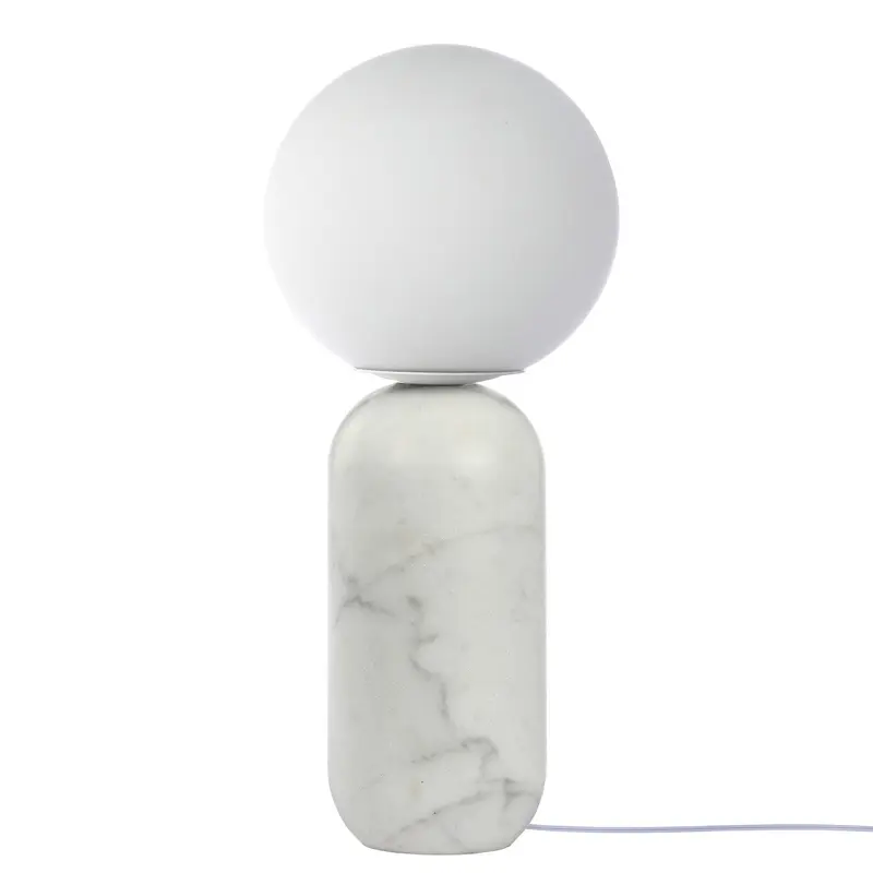 Tierra One Light Table Lamp White