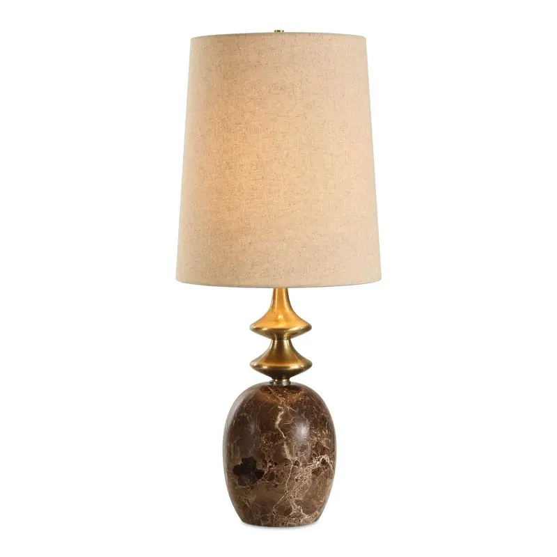 Percy One Light Buffet Lamp Brass Plated