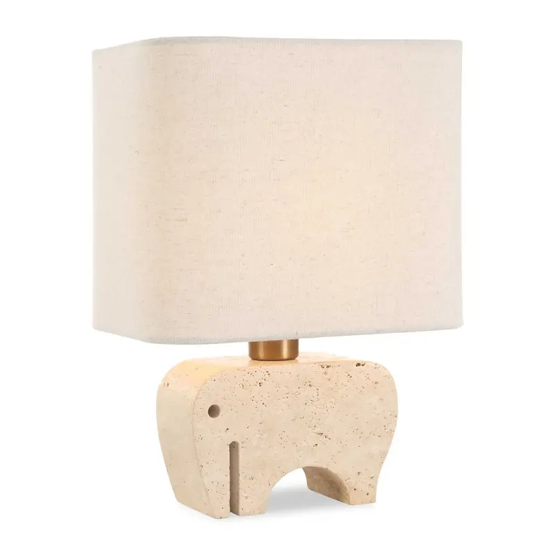 Tusk One Light Accent Lamp Brass Plated