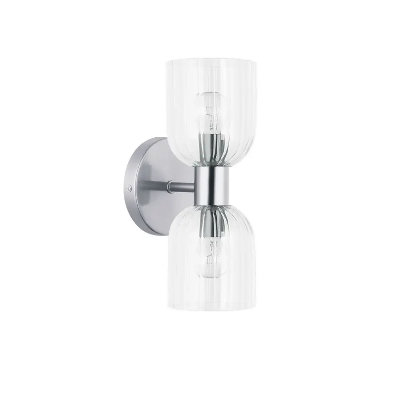 Vienna Two Light Wall Sconce Polished Chrome