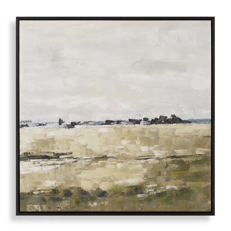 Fragment Landscape Art Black