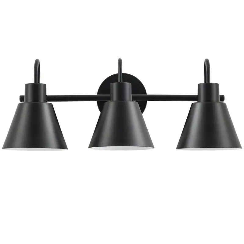 Westley Three Light Vanity Matte Black