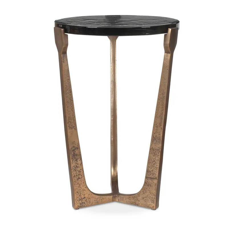 Bohdi Accent Table Brass