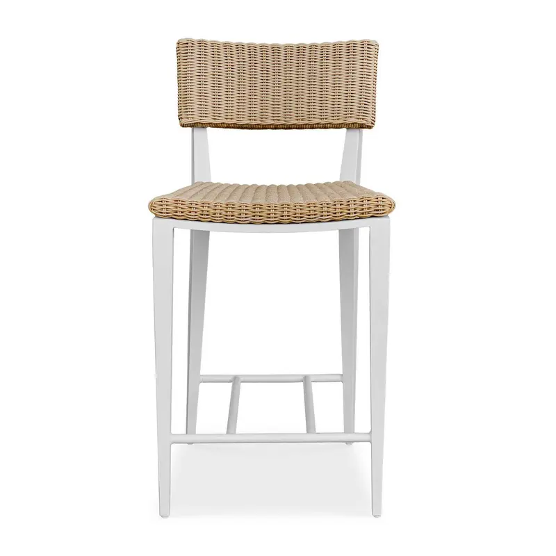 Calbas Counter Stool White