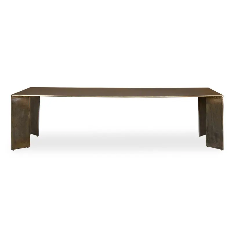 Reade Coffee Table Antique Brass