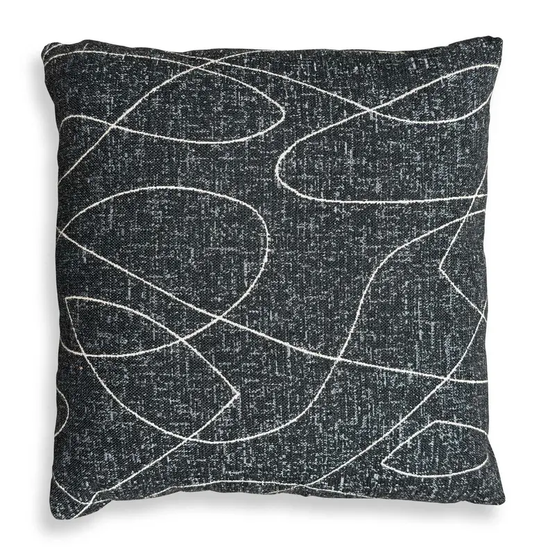 Loopy Loop Pillow Multi-tonal Onyx