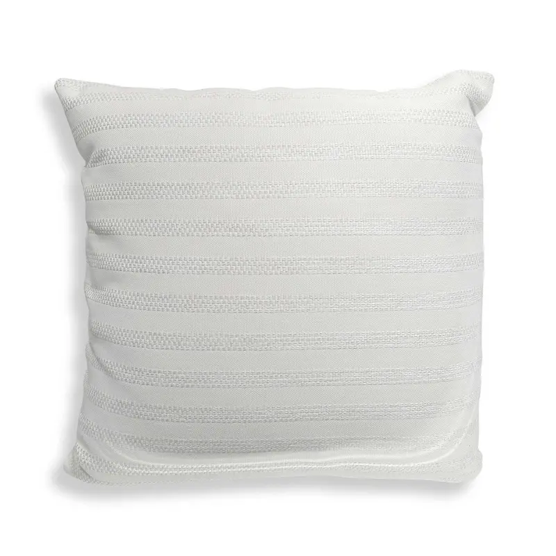 Basket Stripe Pillow Ivory
