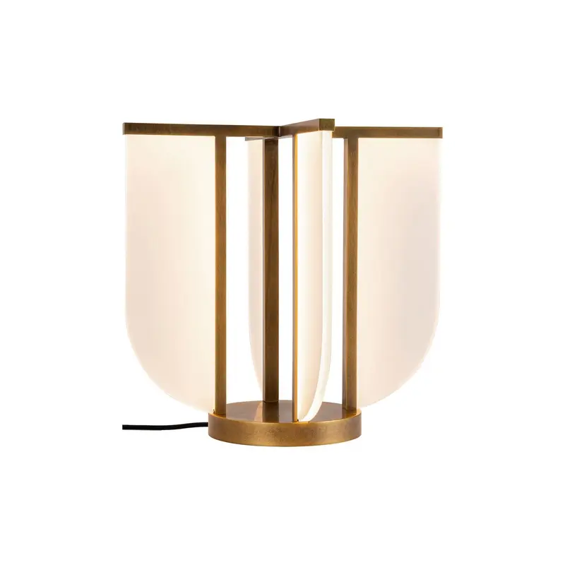 Anders LED Table Lamp Vintage Brass