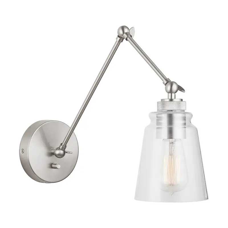 Profile One Light Wall Sconce Brushed Nickel