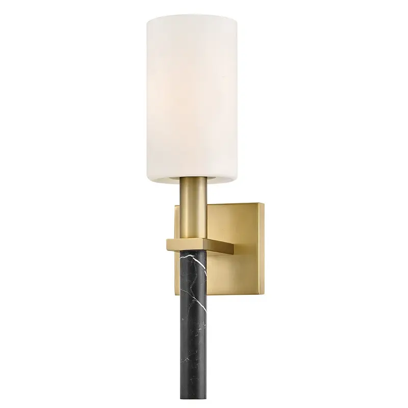 Turin LED Wall Sconce Lacquered Brass